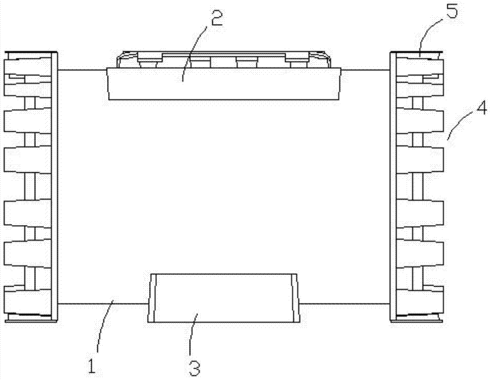 A combined paper TV inner liner package