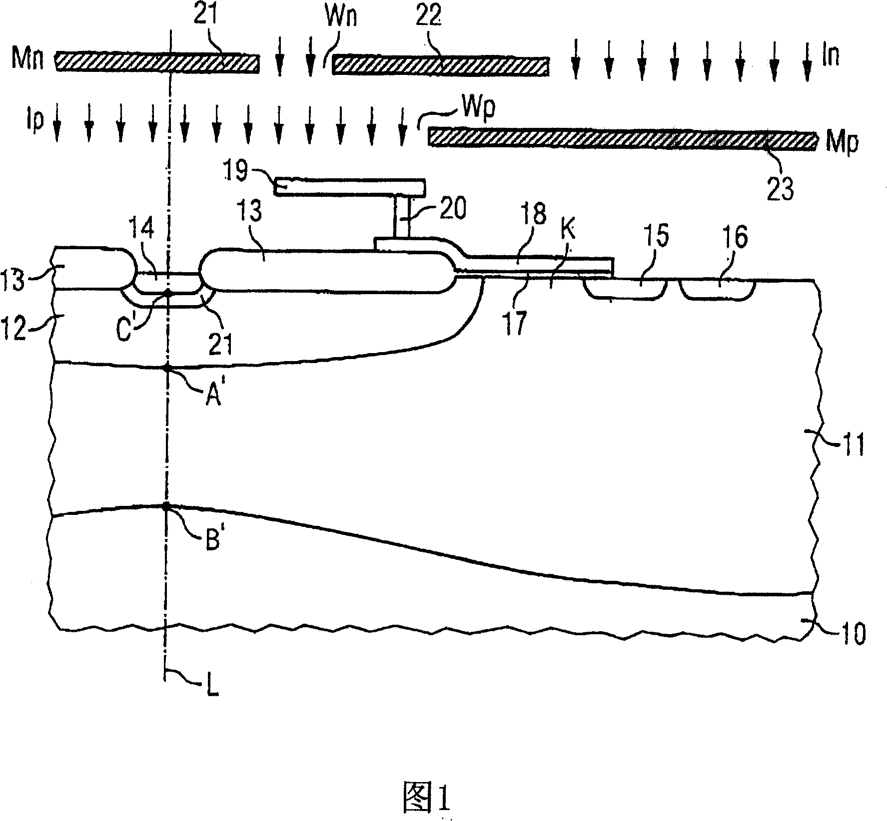 High voltage pmos transistor