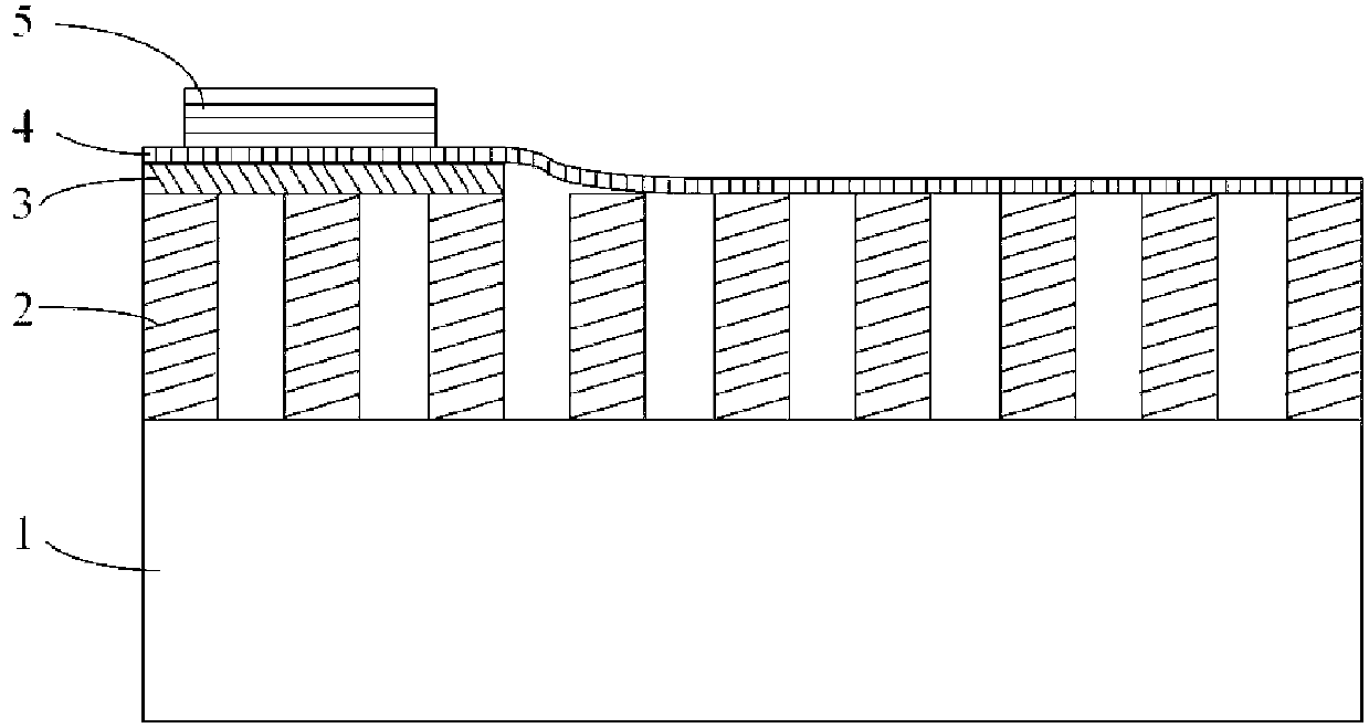 Ultraviolet photoelectric detector and preparation method thereof based on single-layer graphene/zinc oxide nano-rod array schottky junction