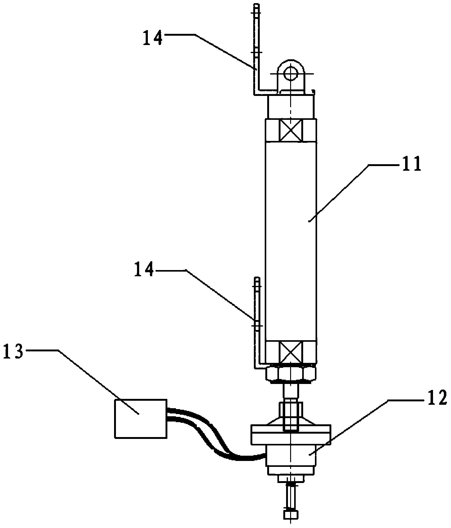 Automatic tool setting device and numerical control machining machine head