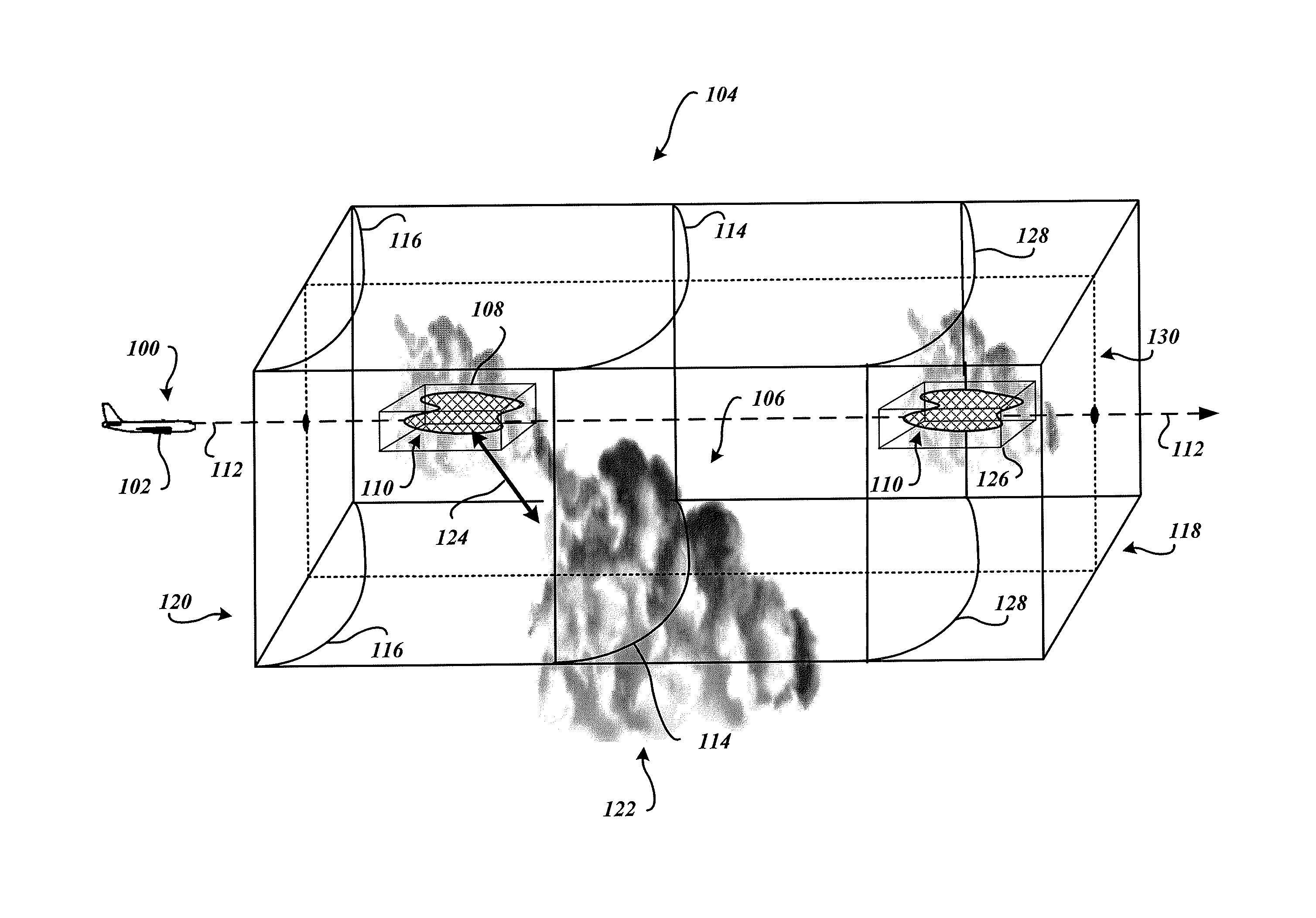 System and method to identify regions of airspace having ice crystals using an onboard weather radar system