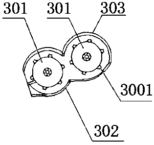 Automatic walking wheel type rice straw gathering bundler