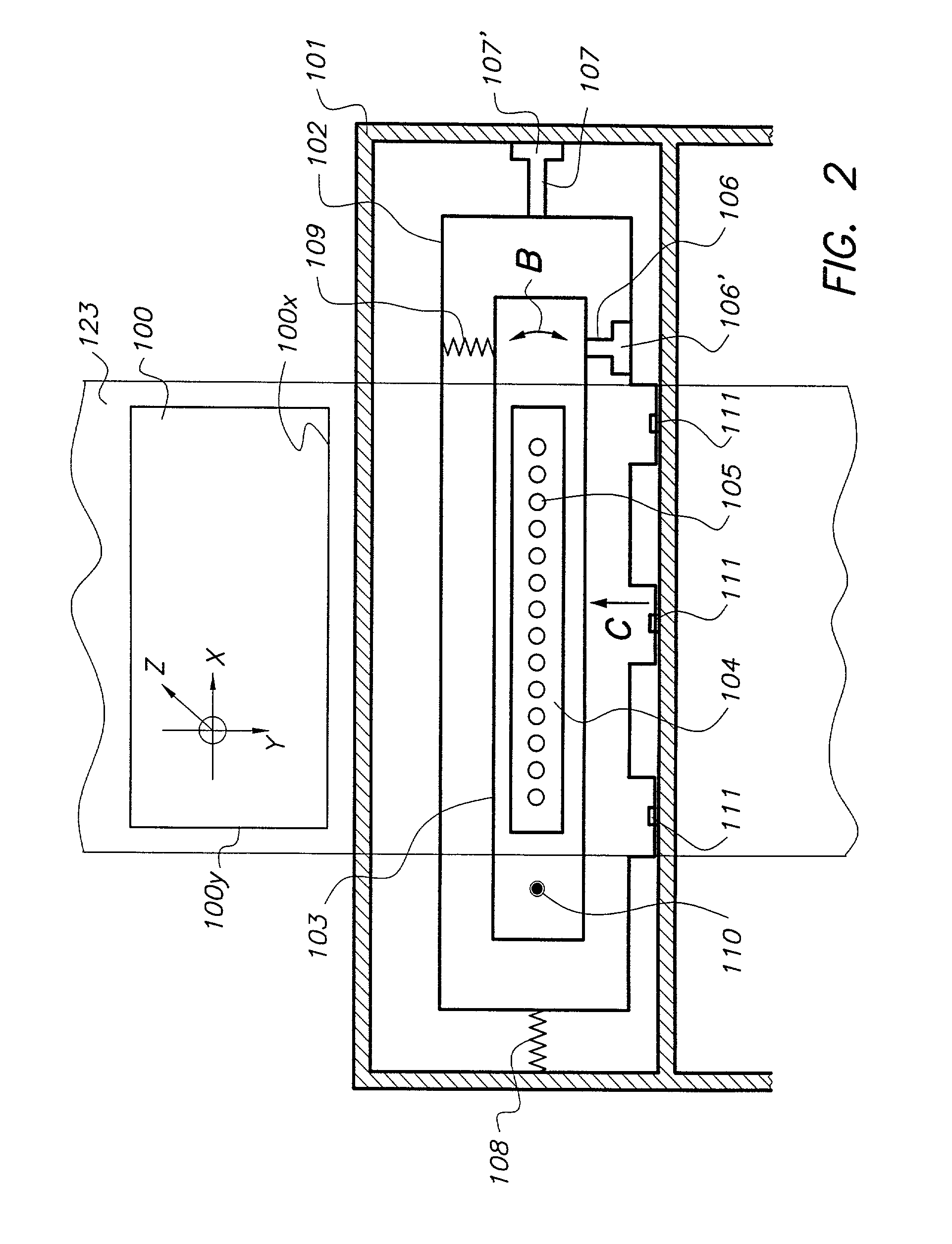 Ink-jet printer equipped for aligning the printheads