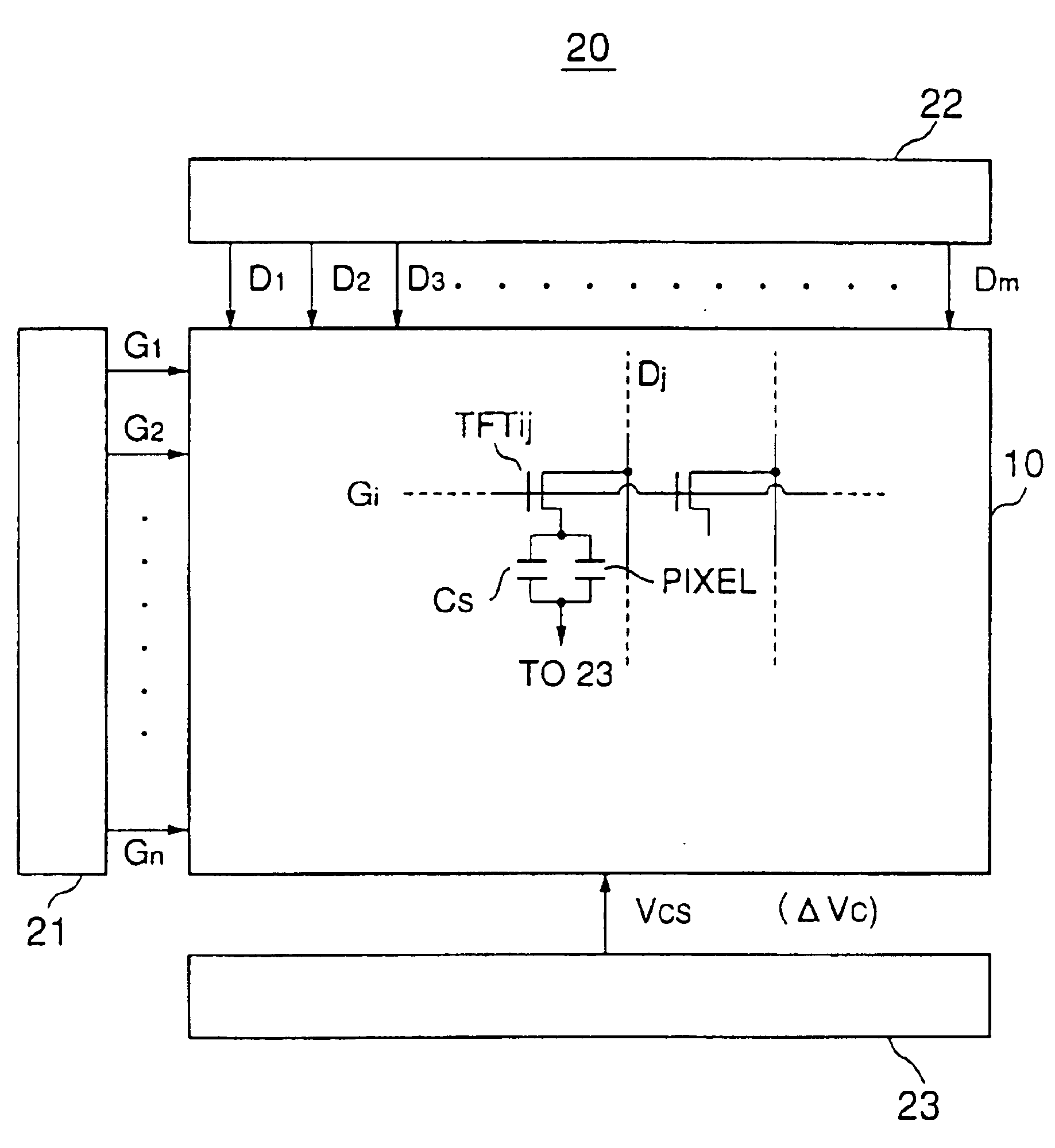 Driving of a liquid crystal display device