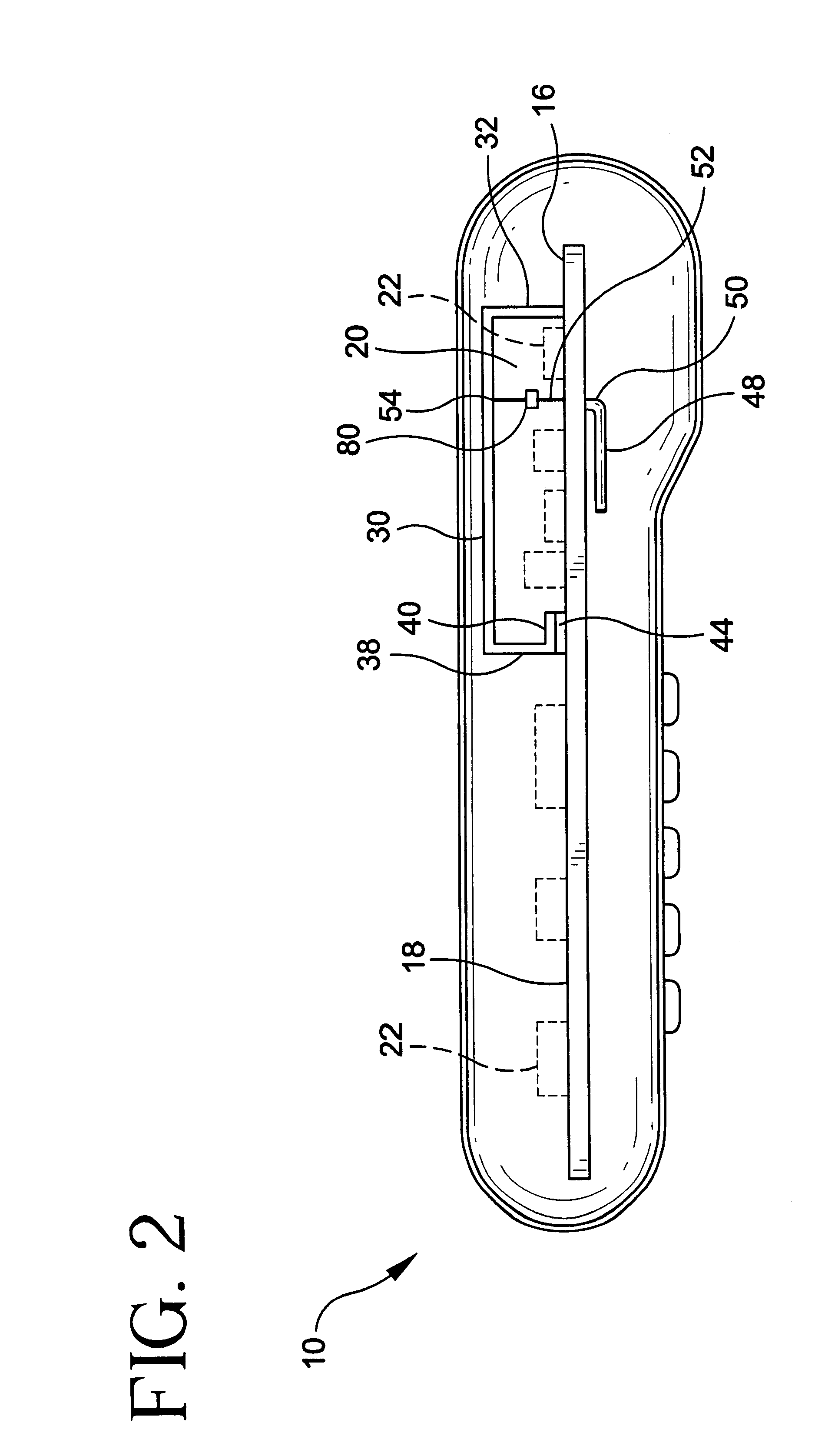 Capacitively-tuned broadband antenna structure