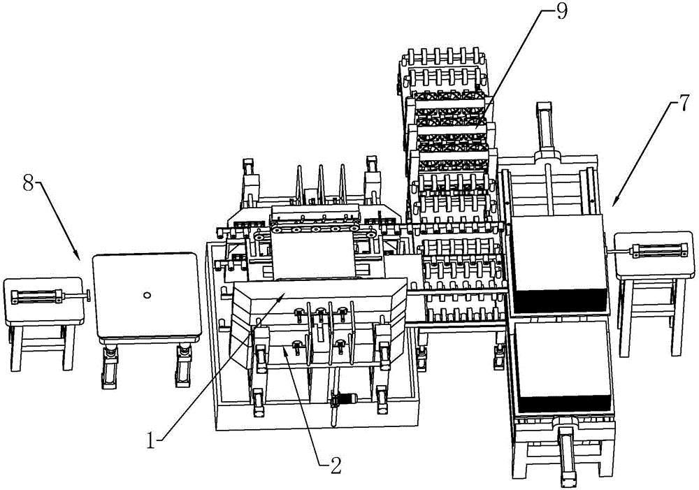 Glass edge grinding machine