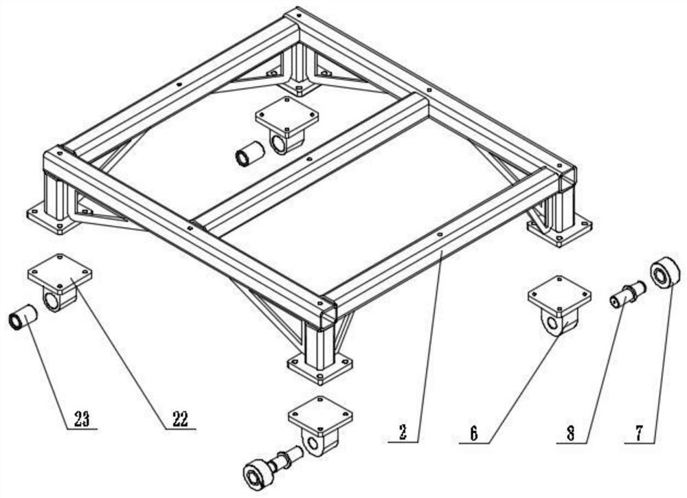 AGV chassis structure