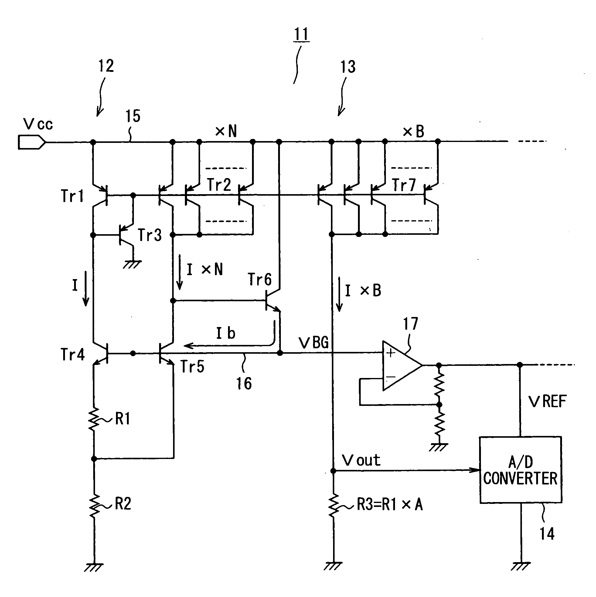 Temperature detection circuit