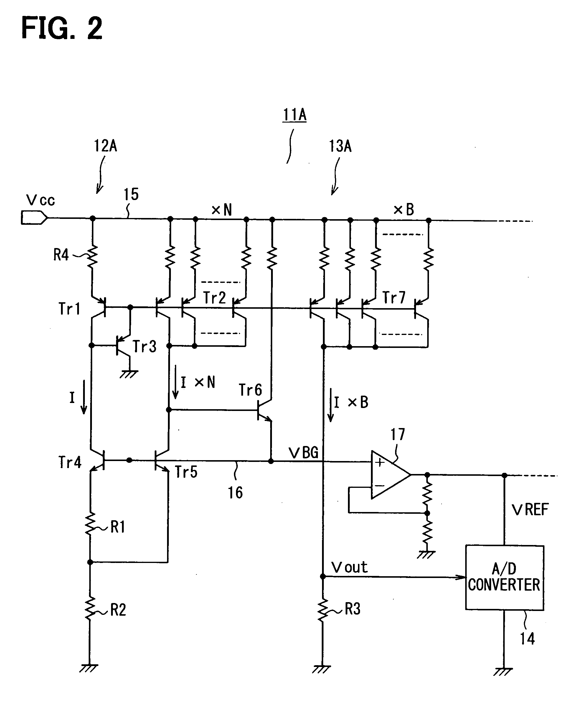 Temperature detection circuit