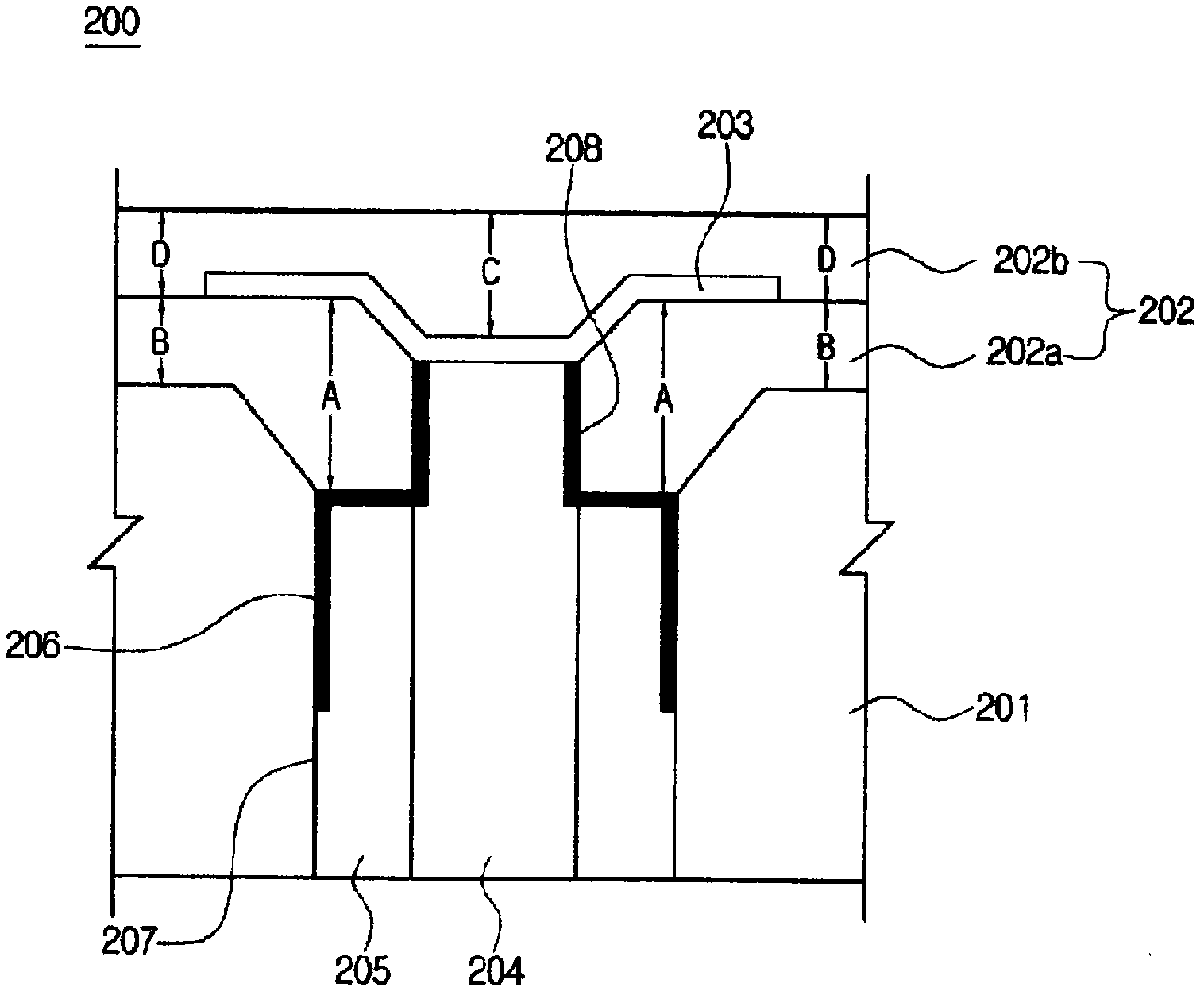 Electrostatic chuck (esc) comprising a double buffer layer (dbl) to reduce thermal stress