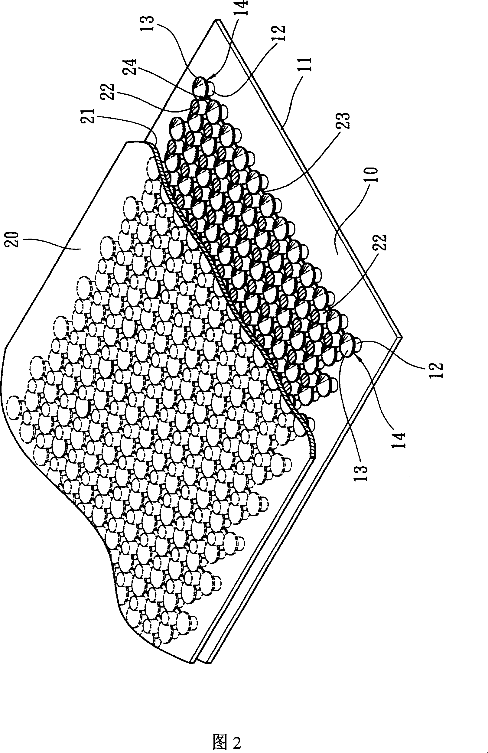 Process for manufacturing linking tape