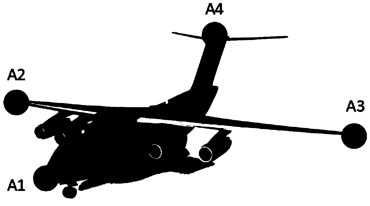 Onboard self-defense deception type interference method based on multi-synthesis technology