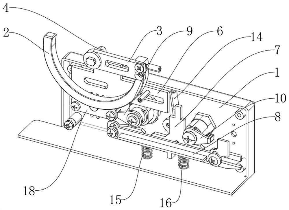 Mechanical coded lock