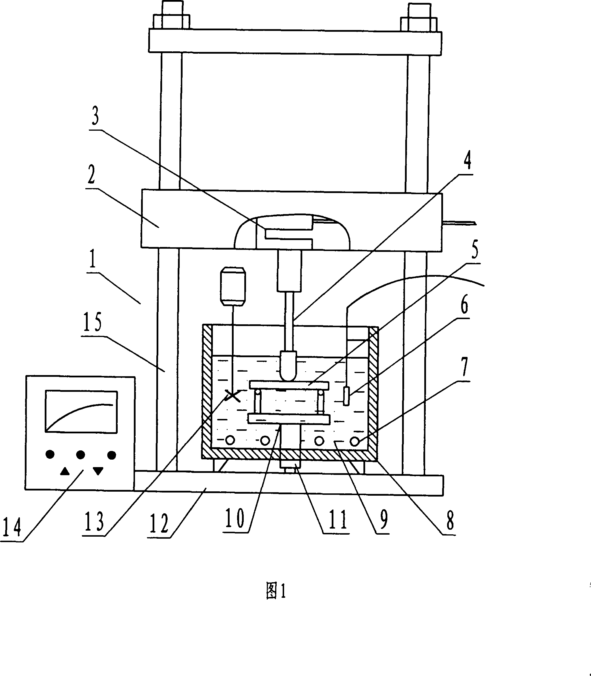 Self-adhering transposed conductor integral high-temperature bending strength experimental method and apparatus