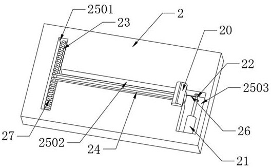 An automatic charging device for discharging materials from a mobile ball mill