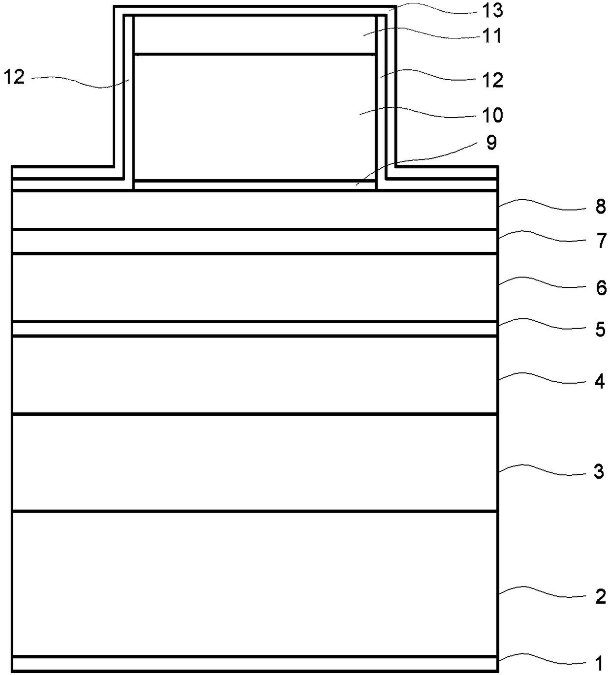 Single-chip integrated tunnel junction laser for microwave oscillation source