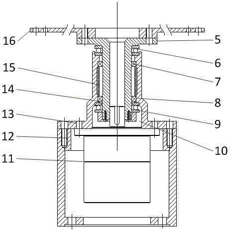 Deep sea auv docking platform orientation automatic adjustment system