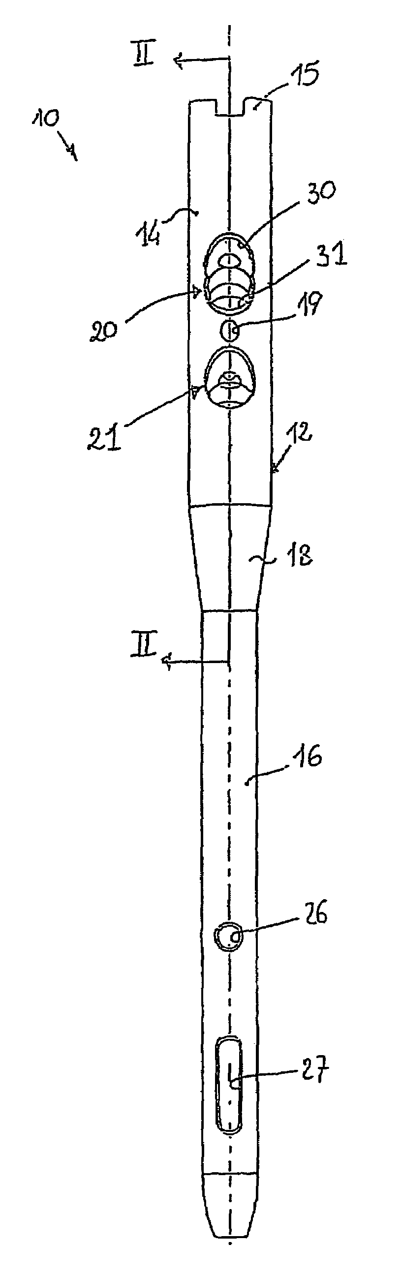 Endomedullary nail for the treatment of proximal femur fractures