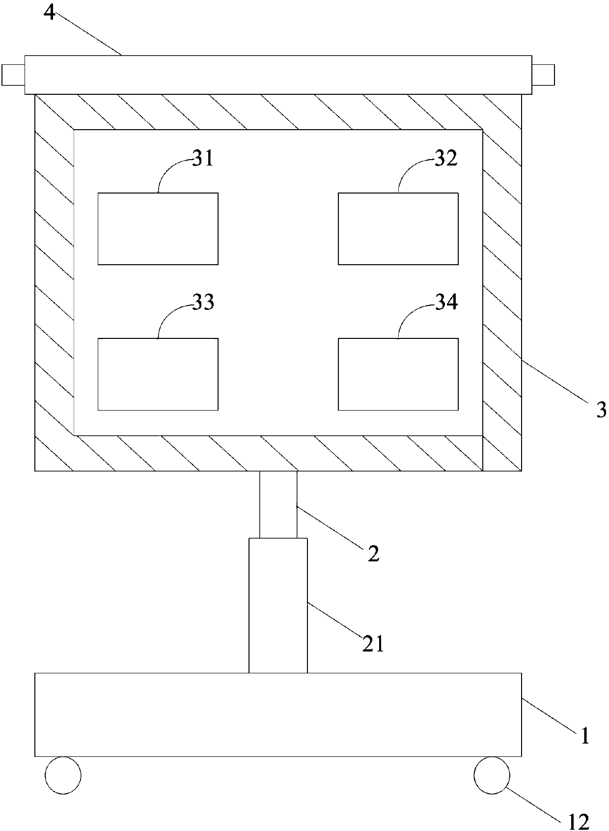 Psychology teaching auxiliary device