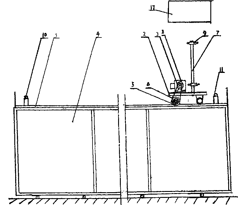 On-site automatic detection device of gas insulated switchgear