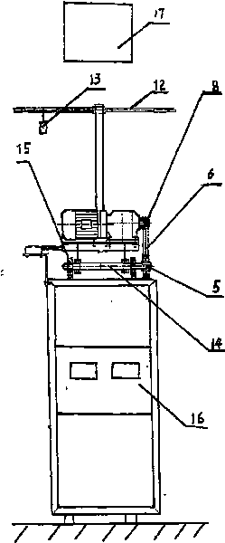 On-site automatic detection device of gas insulated switchgear