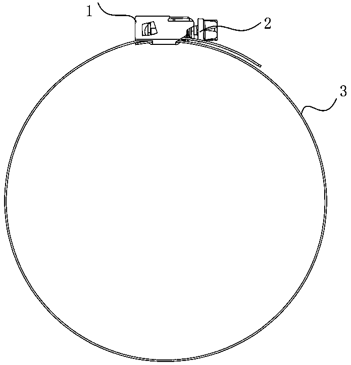 Adjustable cable clamp positioning device