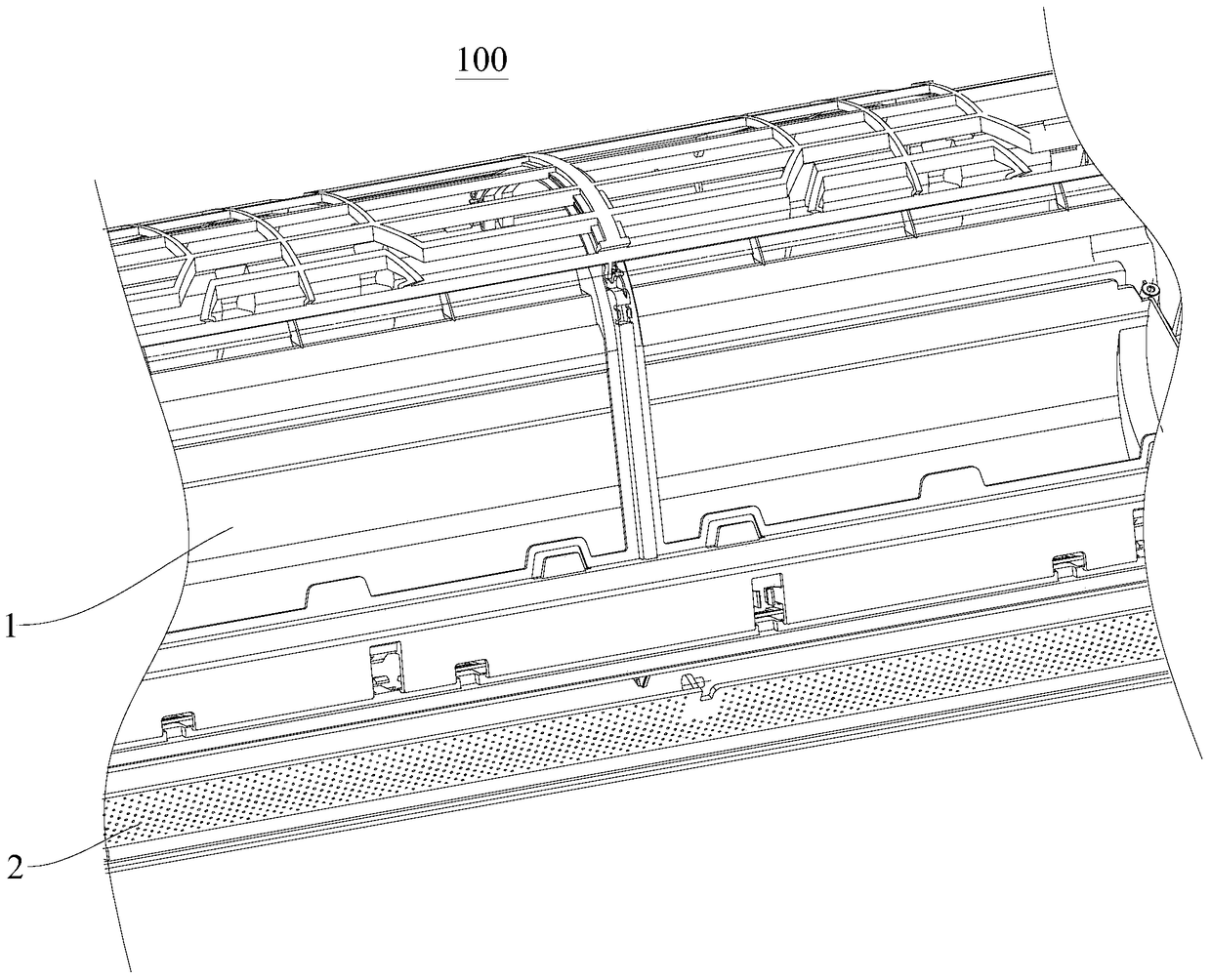 Air conditioner and wind speed control method thereof