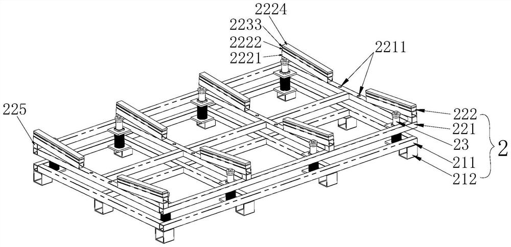 Carrier for transferring ceramic plates