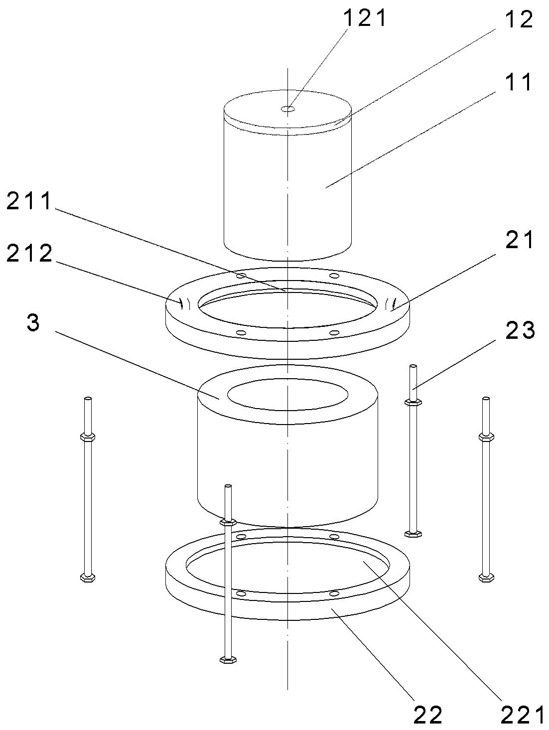 A stator glue filling method and a motor including a stator produced by the method