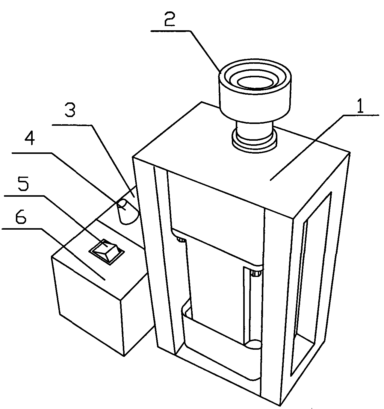 Screwing device and method for screwing lamp cover onto lamp main body