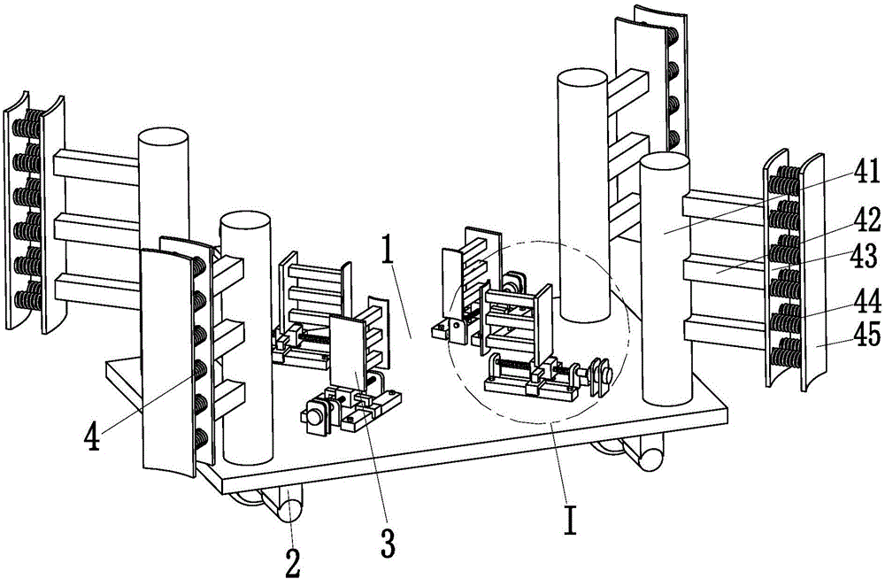 Anti-collision locking device special for transportation of logistics distribution unmanned aerial vehicle