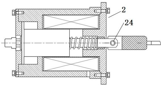 Circuit breaker trolley, switch cabinet and interlocking device