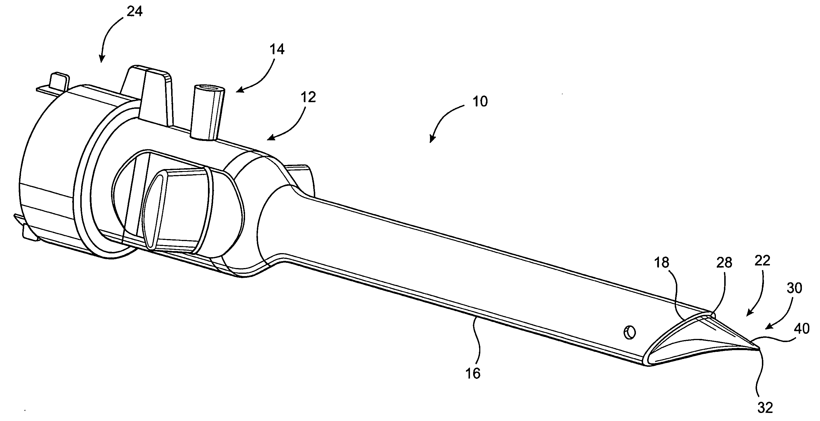 Penetrating tip for trocar assembly