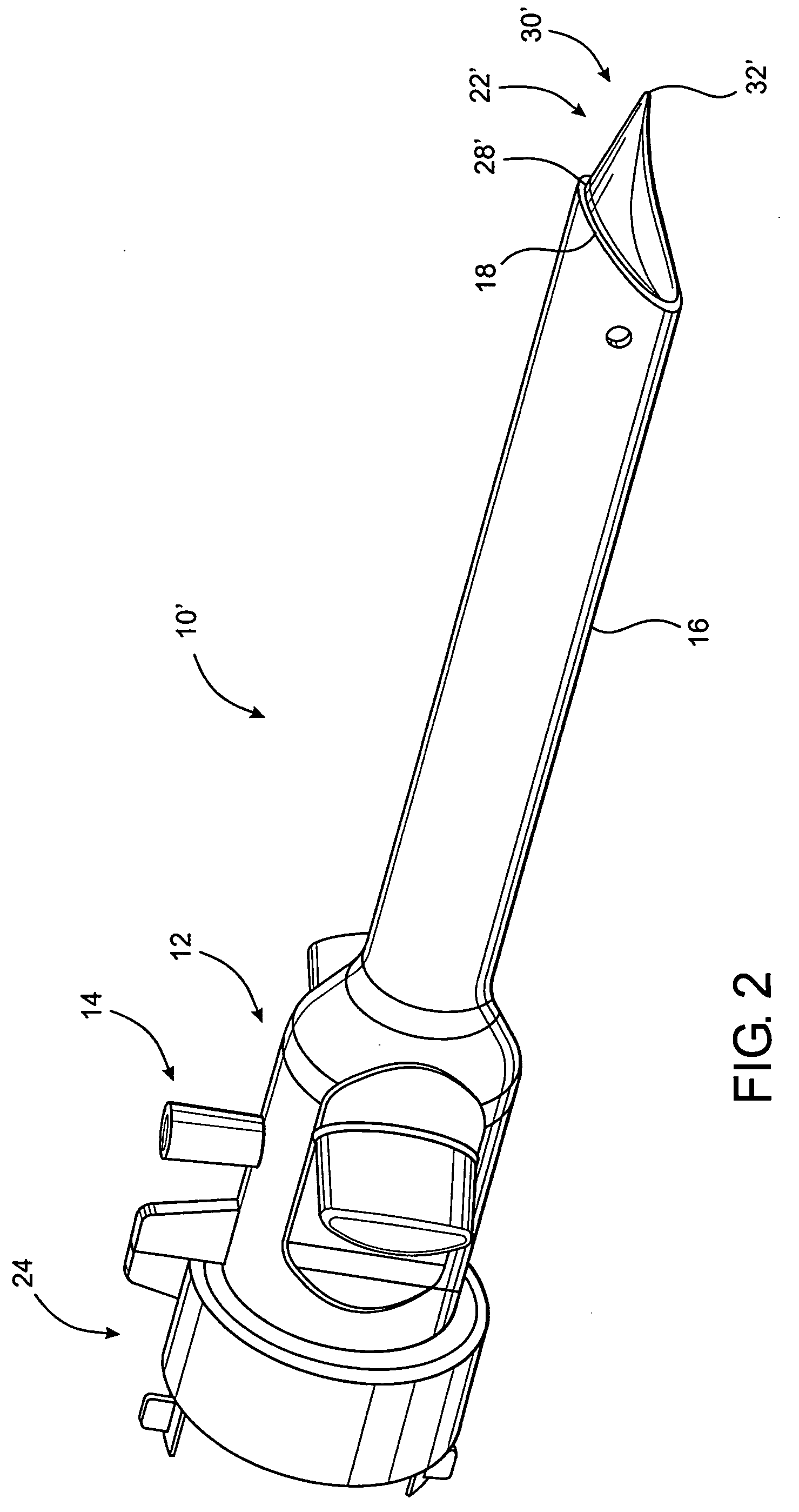 Penetrating tip for trocar assembly