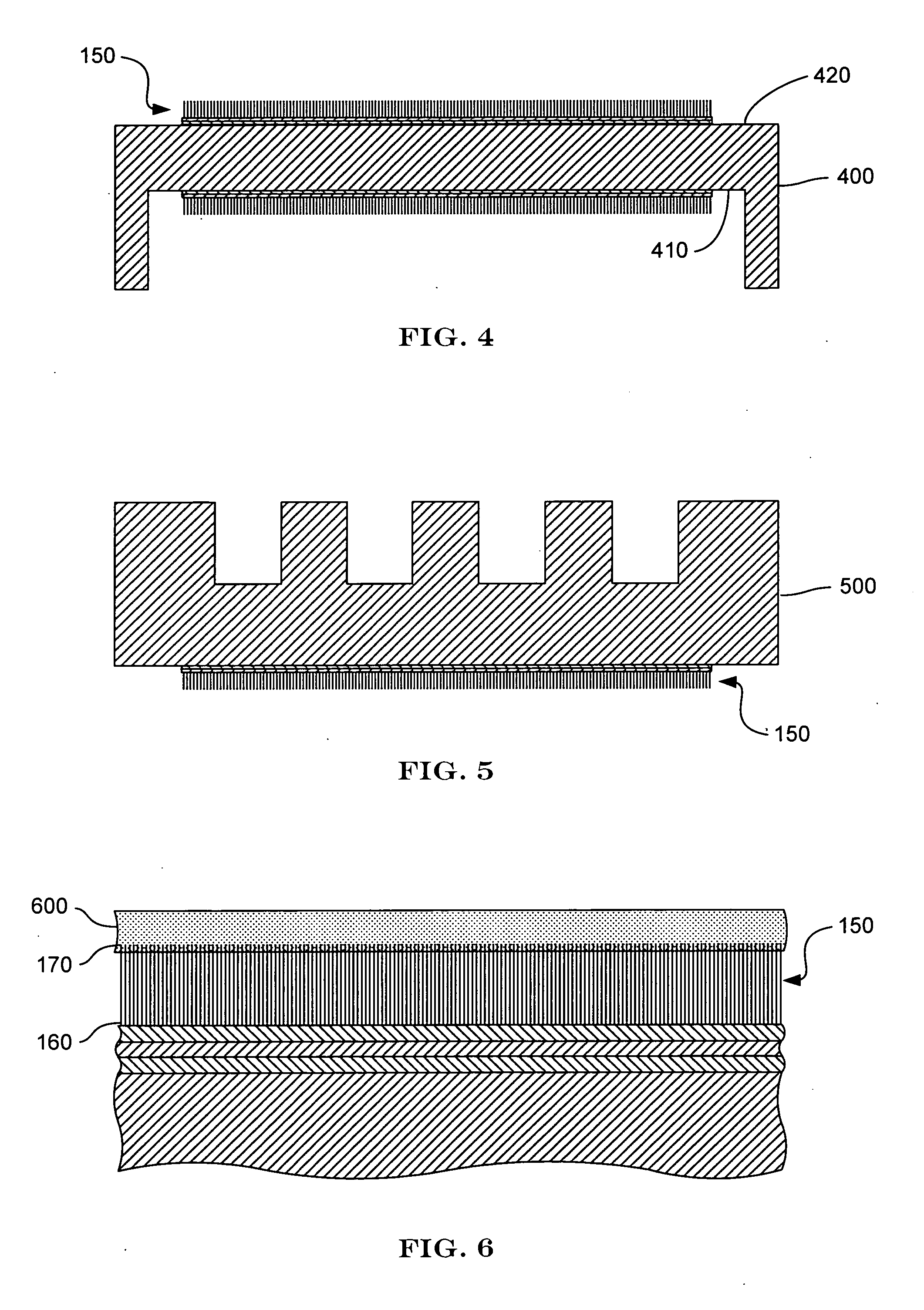 Carbon nanotube thermal pads