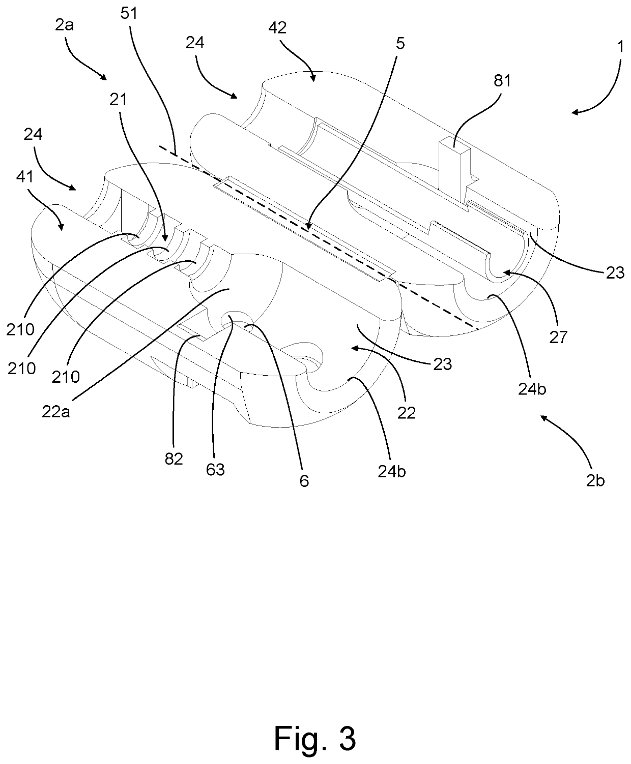 A Sterilisation Device for Sterilising a Section of a Catheter Tube and a Method for Sterilising a Section of a Catheter Tube