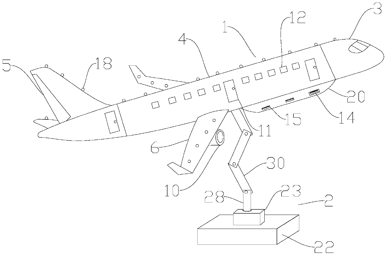 Airplane model