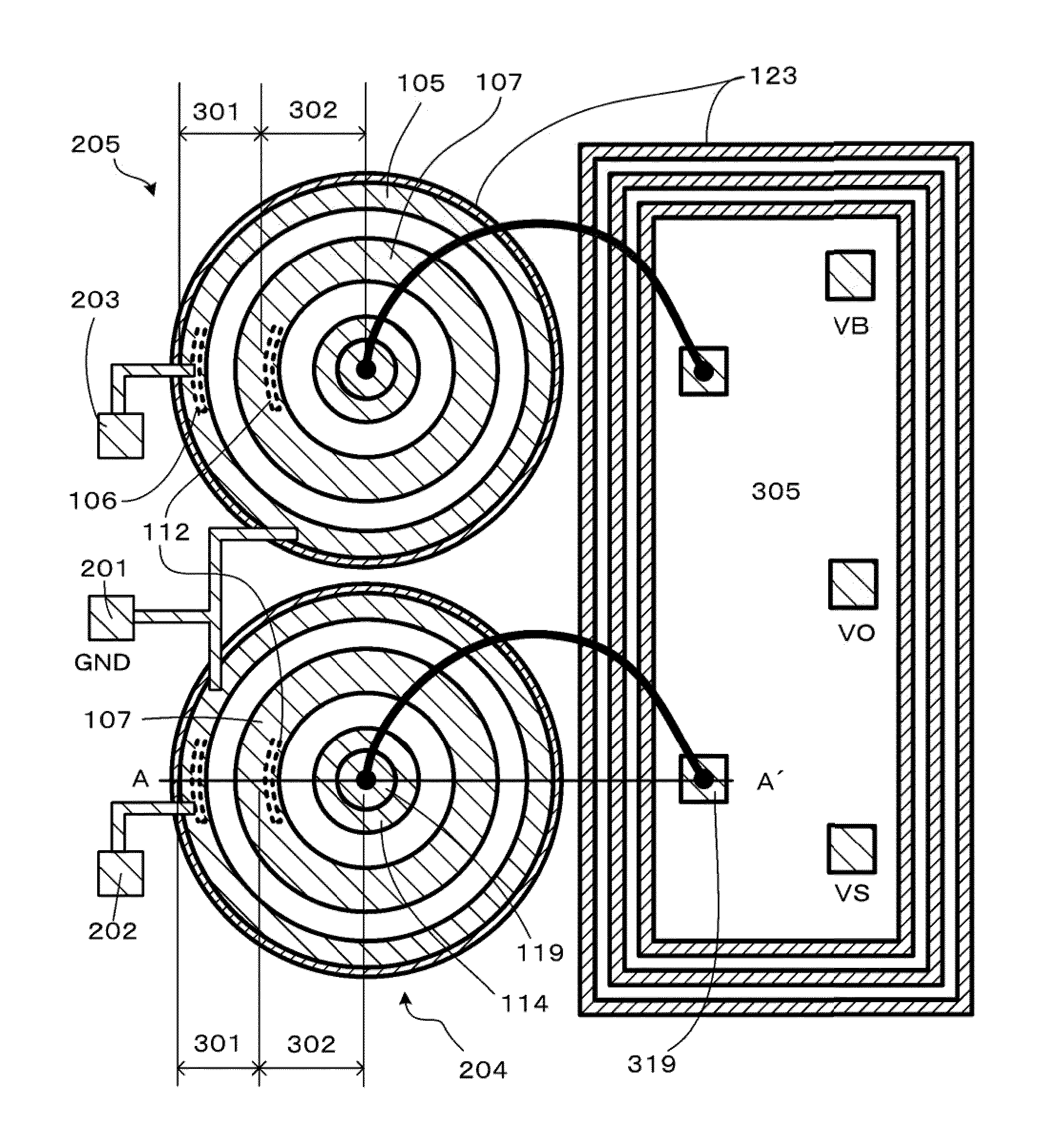 High-voltage semiconductor device