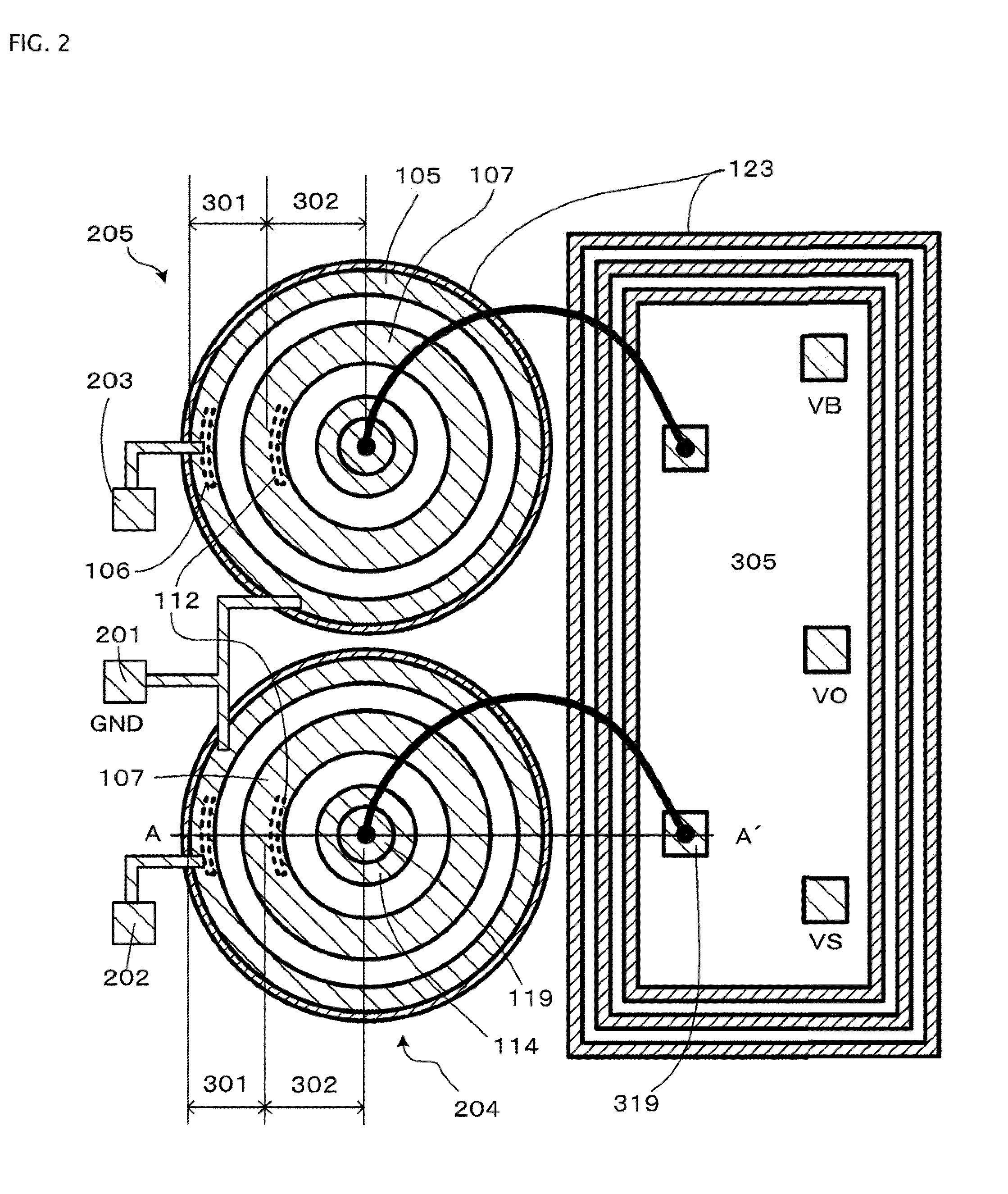 High-voltage semiconductor device