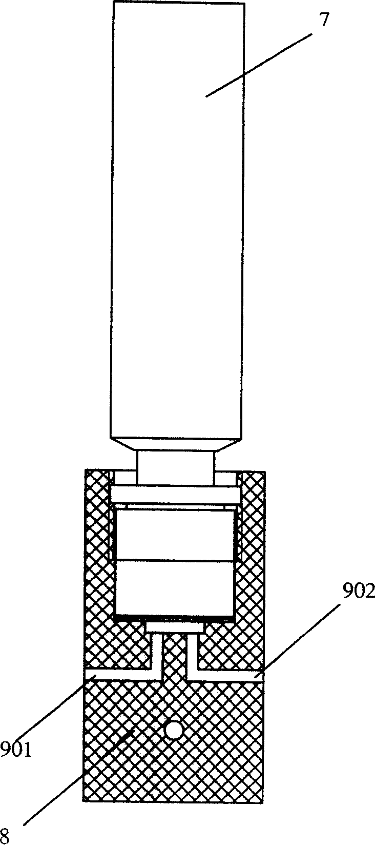 Microorganism electrode method BOD tacheometer temperature-control device and the tacheometer