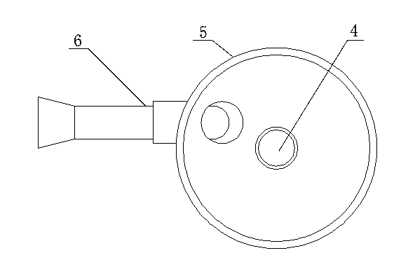 Gas stove head device