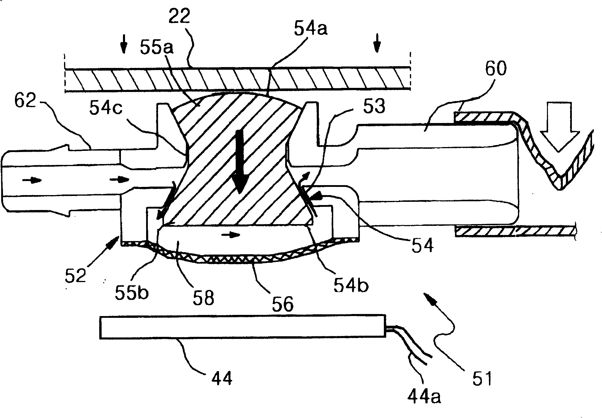 Liquid medicine injection device