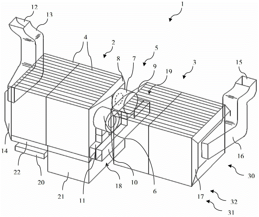 Drive battery device and motor vehicle with drive battery device