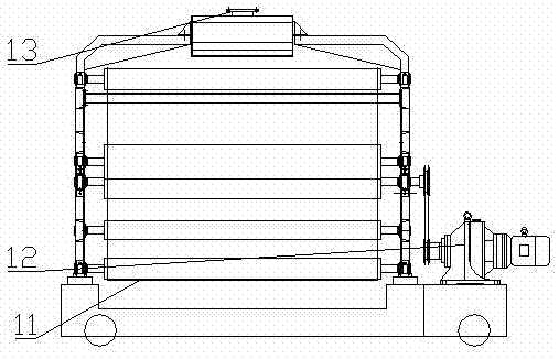 Novel computer embroidering machine for knitting product production