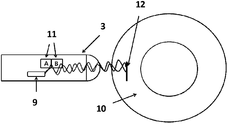 Microwave scanning detection method and microwave detection device of polyethylene pipe hot-molten joint