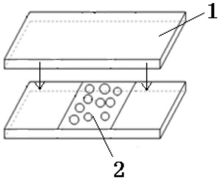 A kind of preparation method of sheet metal parts with different thickness of foamed metal