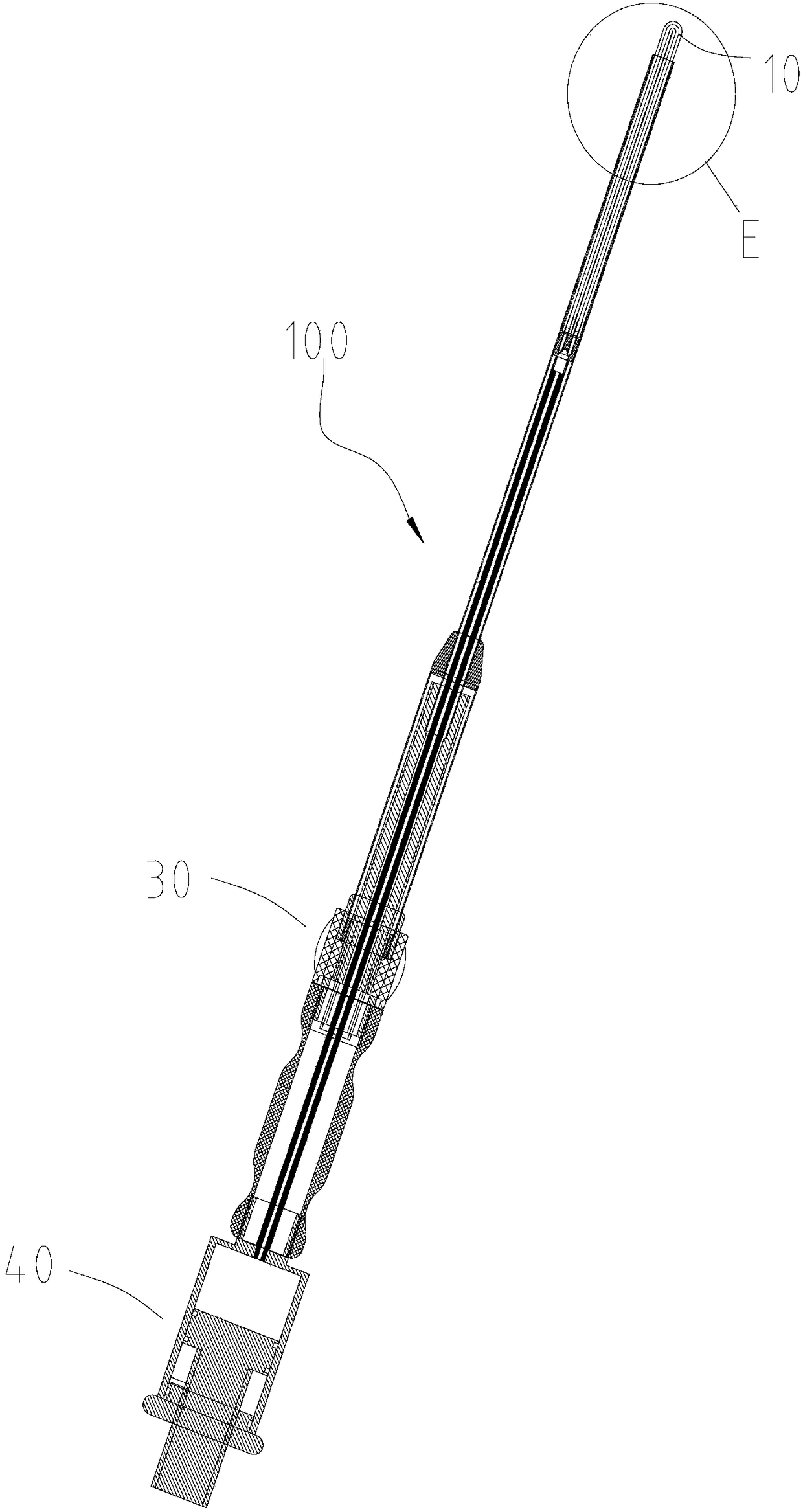 Single-hole laparoscopic spleen retractor