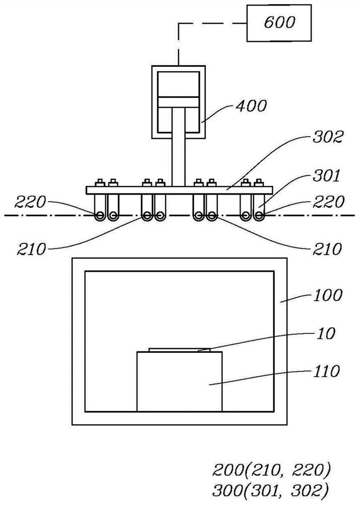 Substrate Processing Apparatus for Mechanically Controlling Plasma Density