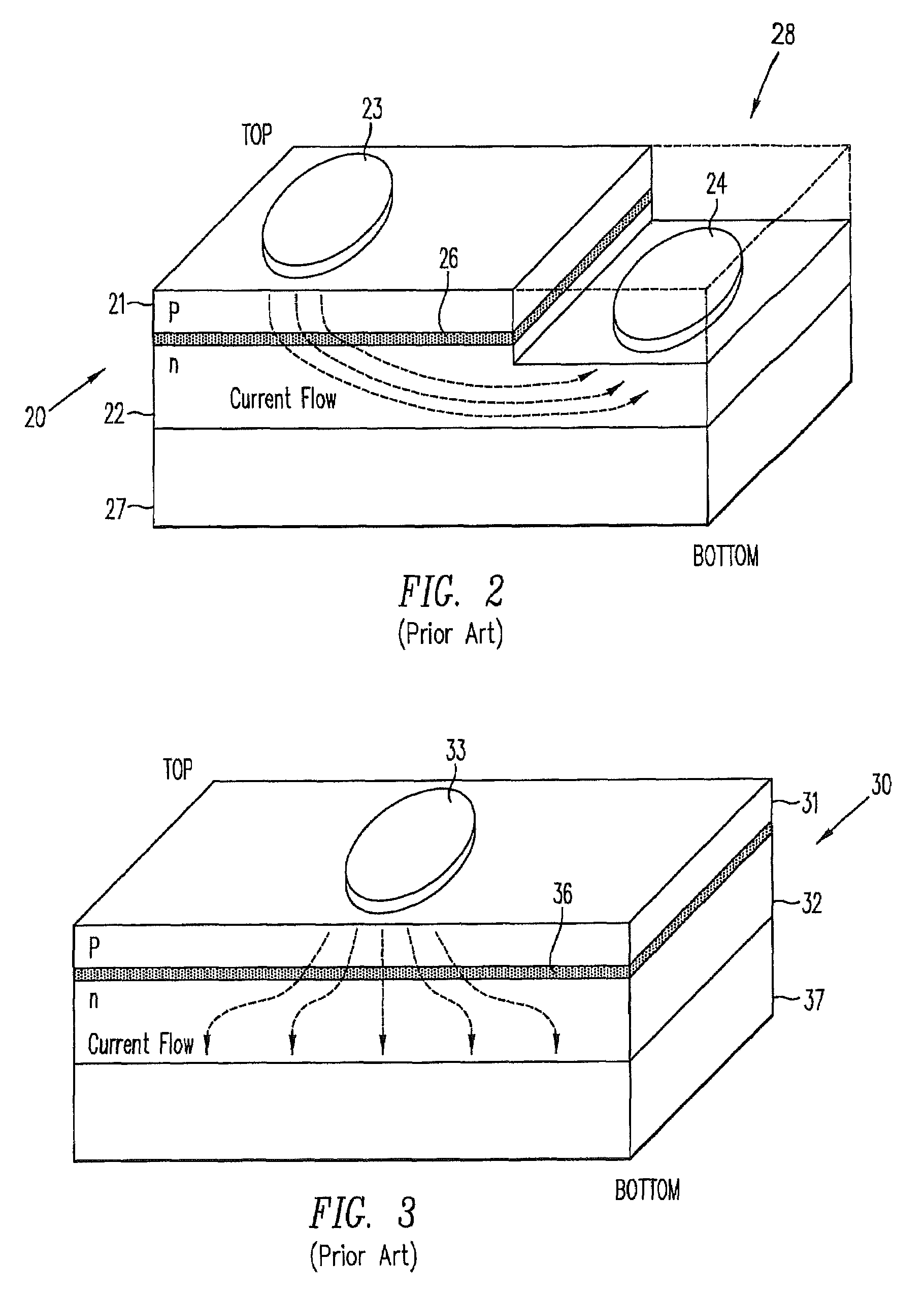 LED electrode