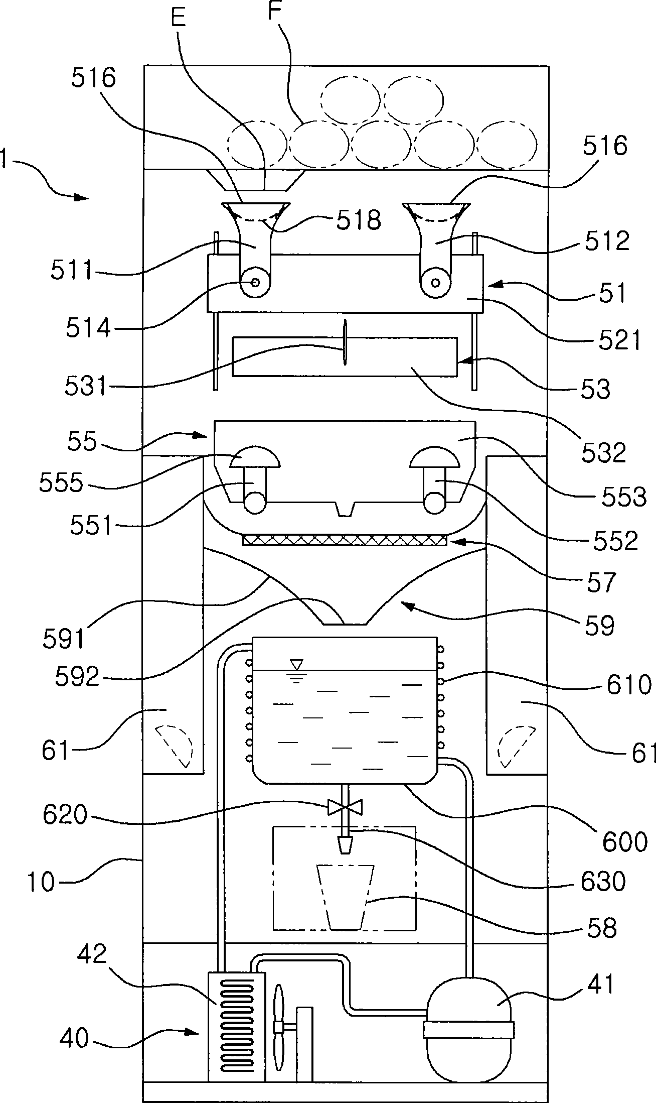 Fresh fruit juice preparation device